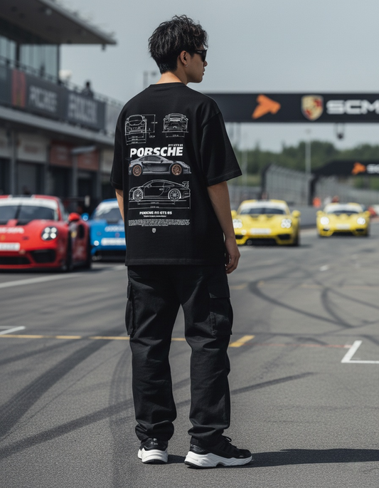 Oversized Porsche T-Shirt