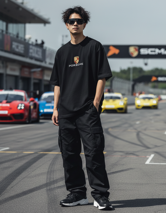 Oversized Porsche T-Shirt